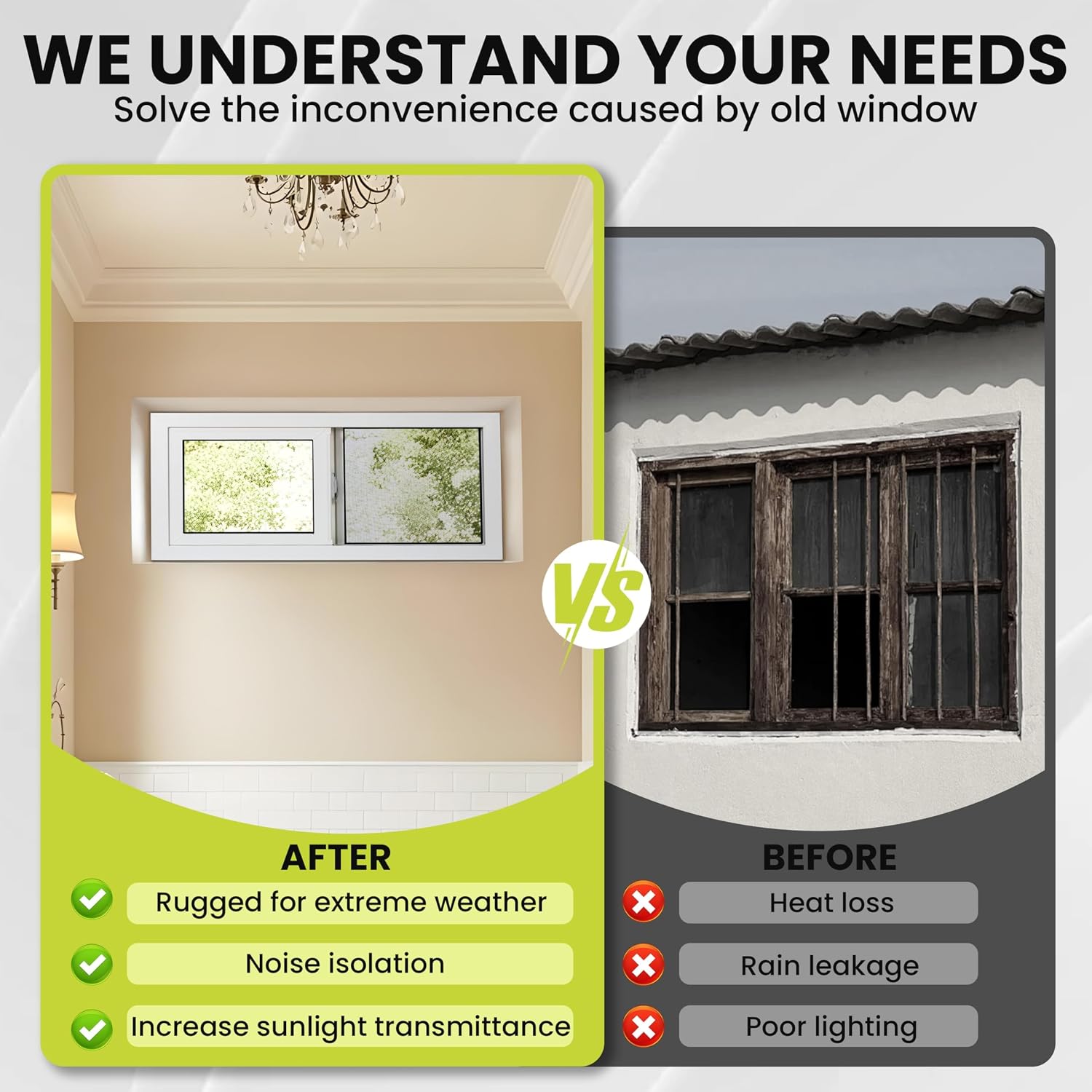 Vinyl Basement Window, 24 x 12 Slider Window with Double Pane Insulated Tempered Glass and Fiberglass Mesh Screen for Basement Bathroom Home Rv Garage (White)